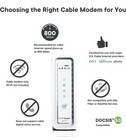 Arris Surfboard White Sb6190 Docsis 3 0 Cable Modem Internet Computer 1 4gbps