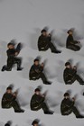 50 Vintage Britains Toy Soldiers Wwii Ww2 Metal Hand Painted Lot Guns Usa War