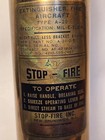 Fire-stop Brass Airplane Aircraft Type A-20 Mil-e-5220a Fire Extinguisher W brkt