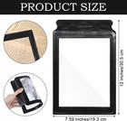 5x Full Page Magnifying For Reading  8 8x6 3 Inch Bendable Handheld Book Magnify