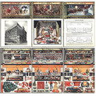 Jl Hudson Detroit Toy Store Paper Doll Christmas 6 Page Vintage Antique Repro