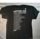 The Who Tour Shirt Large 2019 Moving On North American Concert Band Tee Black