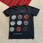 Twenty One Pilots Chest Approx  17   Blurryface Graphic Band T-shirt Flawed Fb