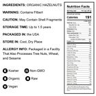 Organic Hazelnuts - Non-gmo  Kosher  Raw  Vegan - By Food To Live