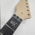 Diy Maple Electric Guitar Neck 22 Frets Jujube Wood Fingerboard 25 5  Scale