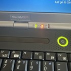 Sharp Notebook Computer Pc -gp22w Vintage     laptop Computer Tested  And Working