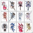 Glitter Sparkle Fairy Waterproof Temporary Tattoo For Women Girls Body Sticker
