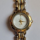 Vintage Berenger Womens Watch 18k Gold On Brass Case New Battery 6 25in Ladies