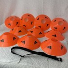 Adidas Field Cone Markers Soccer Training Scrimmage Set Of 10 W Carry Strap