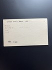 Ernie Maun Signed Index Card Jsa Loa