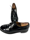 Cole Haan Mens Vintage Size 9 5 D Black Leather Cap Toe Lace Up Oxford Shoes