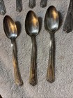Rogers   Bros Xll Is Paisley Silverplate Flatware 11 Spoons 4 Soup 7 Teaspoons