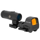 Holosun Hs510c Open Reflex Red Dot Sight   Hm3x 3x Magnifier Combo Set