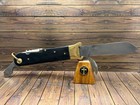 Rare Vintage Hunting Folding Multitul Knife Ussr Davydkovo Zarya