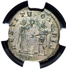 Aurelian  Ad 270-275  Bi Double Denarius  Ngc Certified   676 