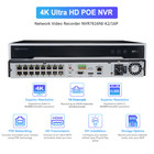 Hikvision 12mp 16ch 16 Poe Cctv System 4k 8mp 2-way Audio Ir30 Poe Ip Camera Lot