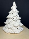 Ceramic Bisque Shelf Christmas Tree With Holes