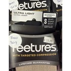 Feetures Womens Ultra Light Dry Compression Socks Size S Black Tan Lot Of 6