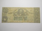  10 1864 Montgomery Alabama Al Obsolete Currency Bank Note Bill State Of Alabama