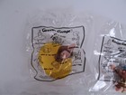 Dairy Queen Curious George Kid   s Meal Toys Complete Set Of 6 Lot Vintage 2000