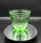Hazel Atlas 2c  Uranium Measuring Cup Uranium Glows Uv Reactive