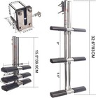 Stainless Steel 3 Step Marine Sport Ladder Boat Heavy Duty Diving Telescoping