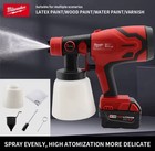 Milwaukee 800ml Cordless Electric Spray Gun High Power Paint Sprayer