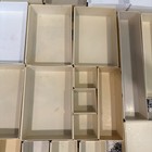 Rubbermaid Drawer Organizers Vintage 1980s Lot Of 25 Pieces