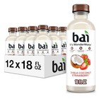 Antioxidant Infused Water Beverage  With 12 Pack Shala Coconut Strawberry