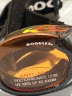 Doggles Xsmall Goggles sunglasses Eye Protection Dog Black  W flames Smoke Lens
