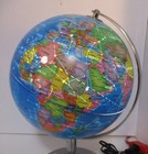 World Globe With Illuminated Constellations Night Light