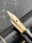 Vintage Pelikan 100 C  1938 Flex 14k F Nib Rare Imprint 2-chick Ebonite Cap
