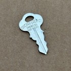 1x Genuine Motorola Base Cabinet Locking Bracket Radio Key  2135 Chicago Lock Co