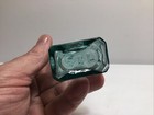 Small Antique Aqua Colored Lung Tonic Medicine Bottle 