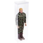 Dollsafe Clear Folding Display Box For 11-12 5 Inch Dolls 4  W X 2 25  D X 13  H