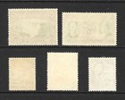Southern Rhodesia Scott  31  47  64  73  81 Vf Mnh mlh Issued 1932-1953