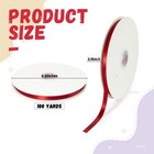 Red Satin Ribbon 3 8 Inch Thin 100 Yards Double Faced 