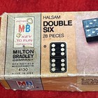 Vintage Milton Bradley Dragon Double-six Dominoes  h54 