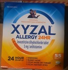 Lot Of 6 - Xyzal Allergy 24hr Tablets - 55 Count Exp 03 2028 - 07 2028