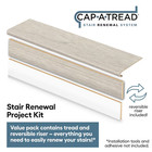 Cap A Tread Stair Renewal System 47-in X 12 125-in X 1 6875-in Fawn Beige Oak