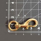 Solid Brass Swivel Snaps - Large Heavy-duty Size For Large Pet Leashes  Tie-outs