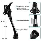 Door Stoppers  6 Inch Kickdown Door Stop  Non-slip Rubber Tip  One Touch Heav   