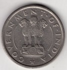 1950 India 1 One Rupee  World Coin Nice 