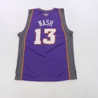 Rare Vintage Reebok Steve Nash Phoenix Suns Nba Authentic Jersey 2000s Purple 48