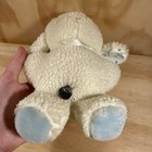 Vintage Eden Mary Had A Little Lamb Plush Musical Wind Up Pink Feet Cream White