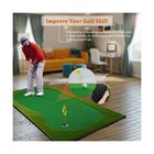 Putting Green Indoor  10 Ft Pro Large Golf Putting Mats Practice Indoor Outdo   