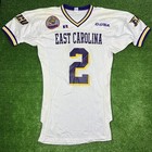 Vtg 2000 East Carolina University Ecu Bowl Game Worn Football Jersey  2 Robinson