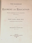 1897 The Railroad In Education  Address On Steam Rail At World s Exposition  Ads
