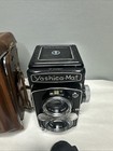 Yashica Mat Tlr 6x6 Film Camera Lumaxar 80mm F 3 5 Lens W  Case Japan As-is