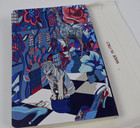 New Salvatore Ferragamo Avantgarde Logo Lined Notebook Calf Leather Tiger Italy